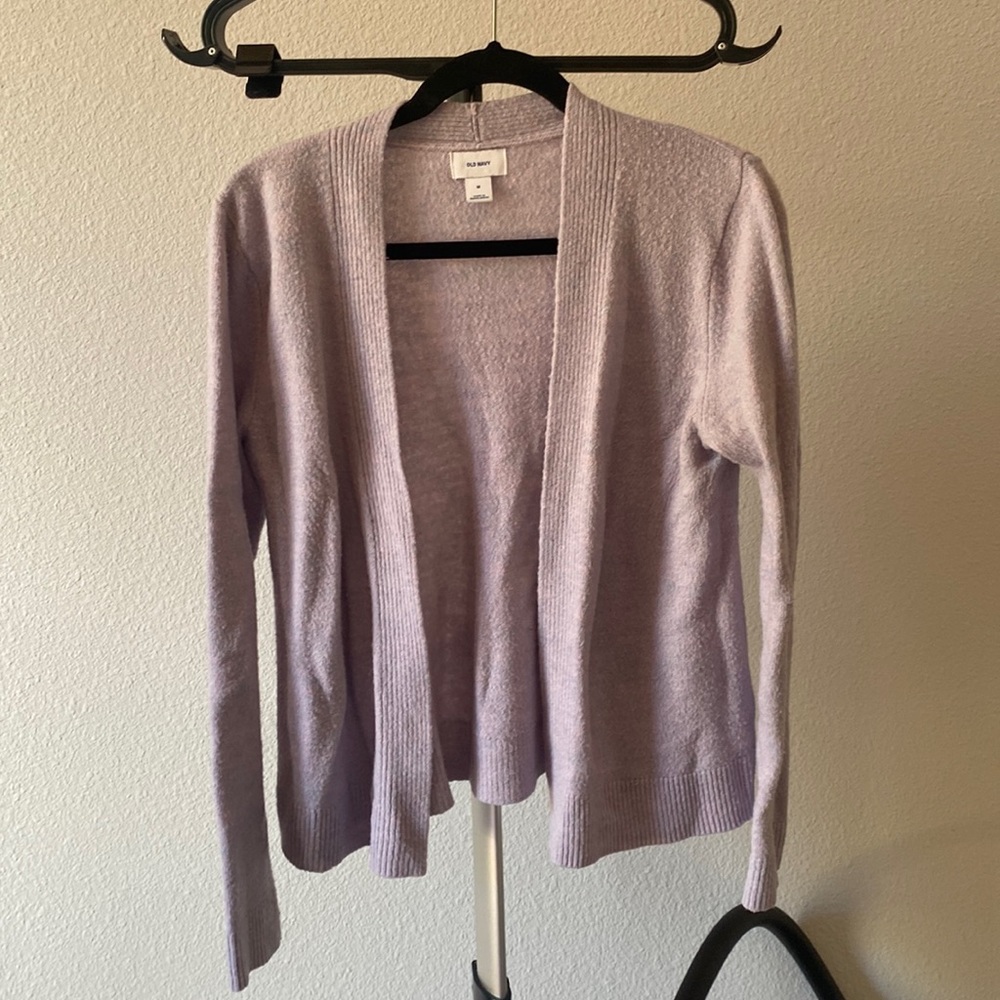 Lilac, Old Navy cardigan